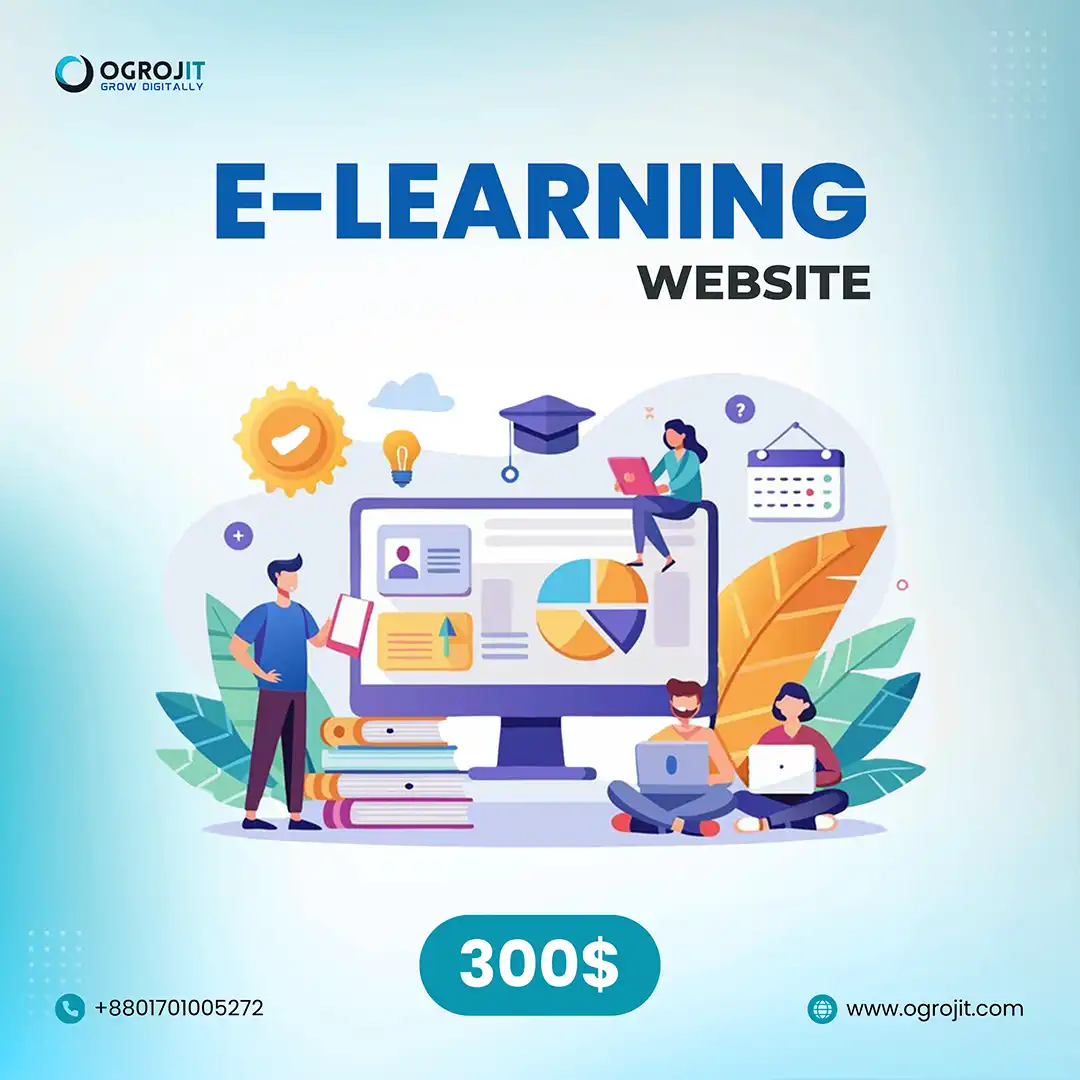 LMS / E-Learning Website