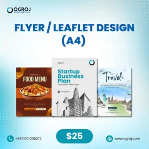 Flyer / Leaflet Design (A4)