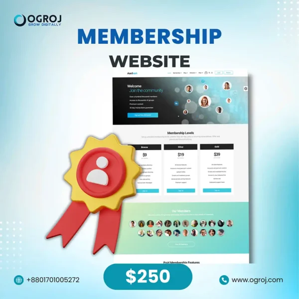 Membership Website