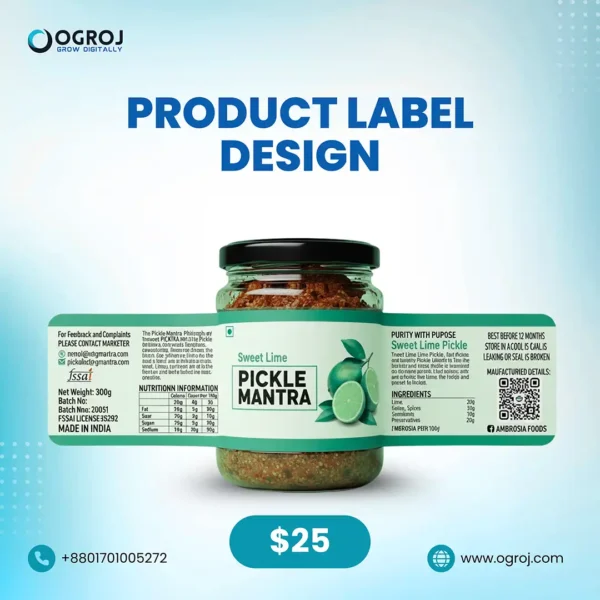 Product Label Design
