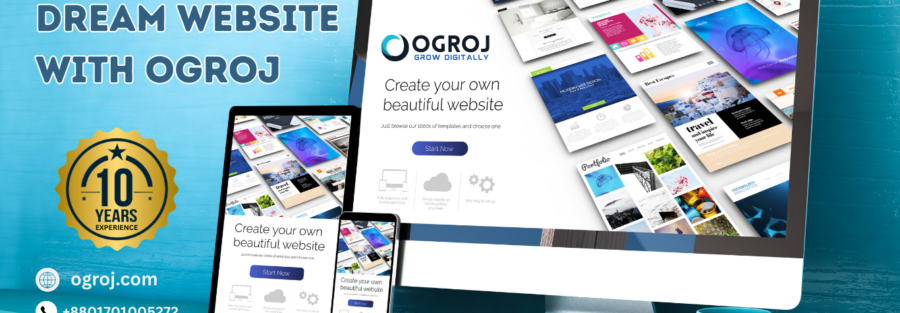 Build Your Dream Website with OGROJ
