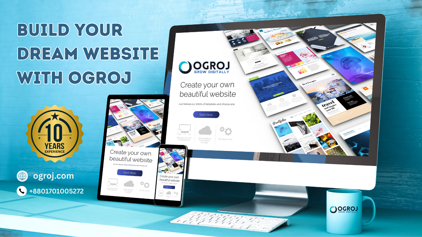 Build Your Dream Website with OGROJ
